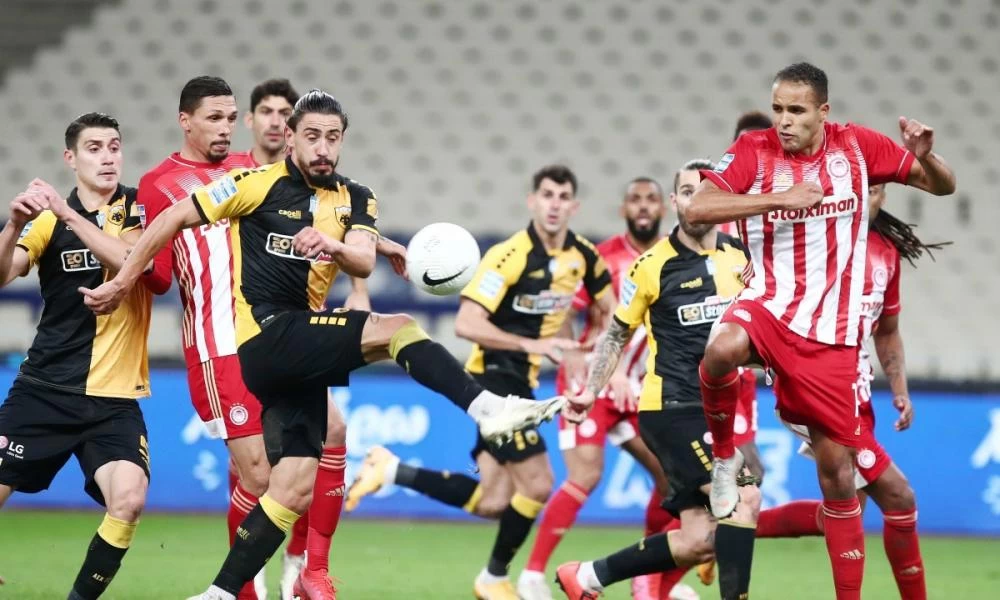 Super League 1: Ισόπαλοι 1-1 Ολυμπιακός και ΑΕΚ στο ΟΑΚΑ